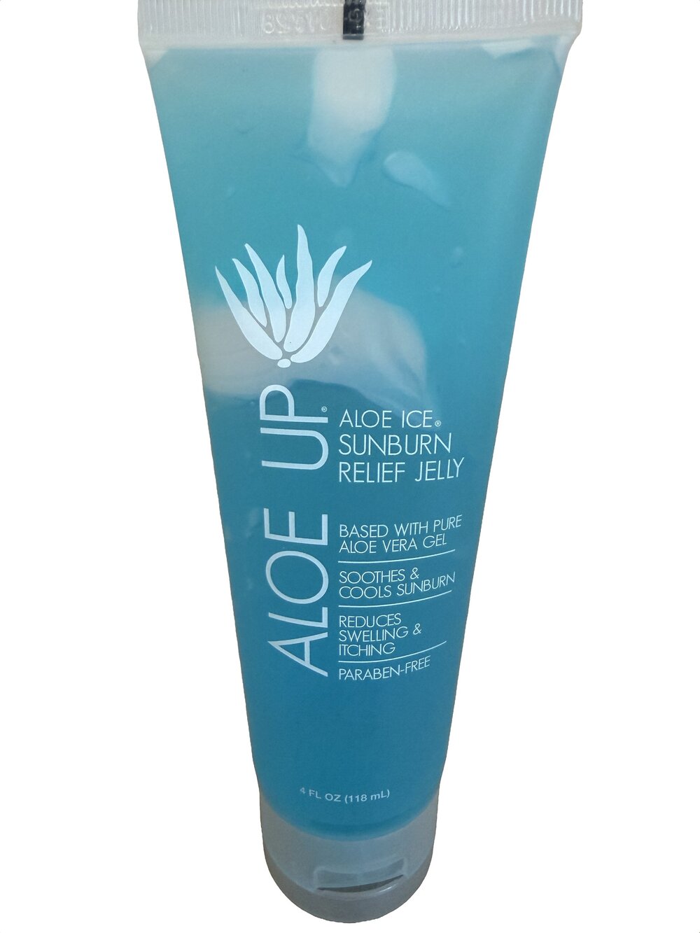 Aloe Up Blue Aloe Ice Sunburn Relief Jelly 4 FL OZ
